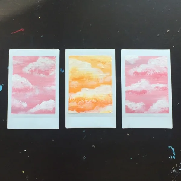 Polaroid Paintings Ideas