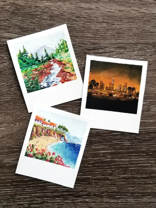 Polaroid Paintings Ideas