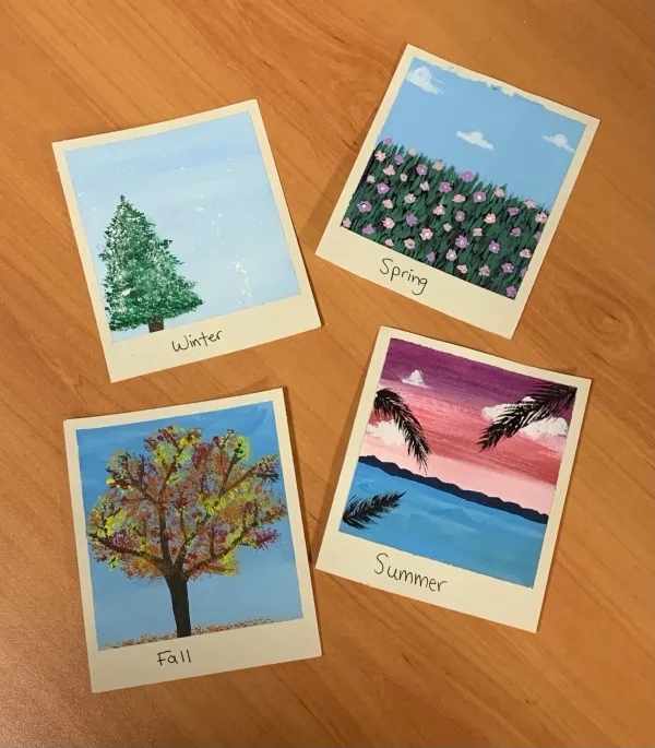 Polaroid Paintings Ideas