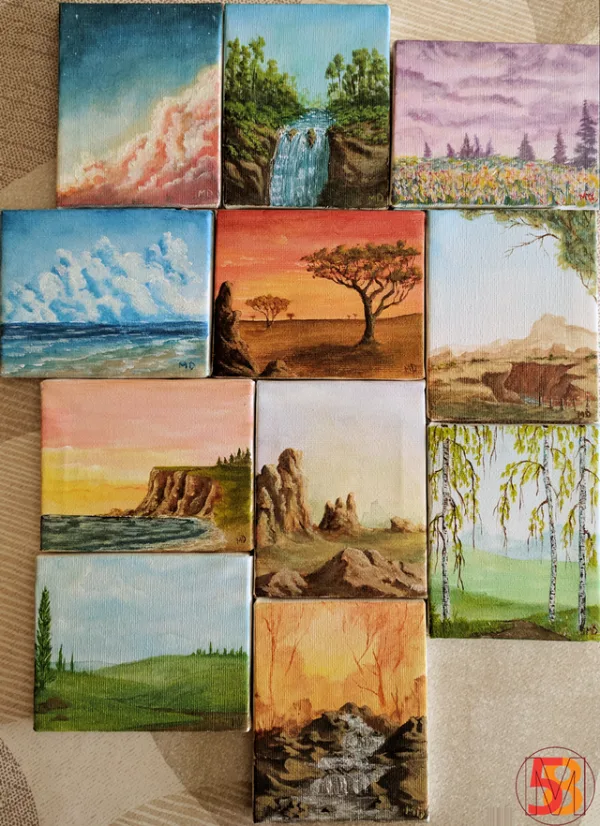 Polaroid Paintings Ideas