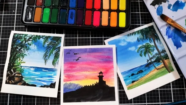 Polaroid Paintings Ideas