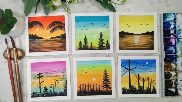 Polaroid Paintings Ideas